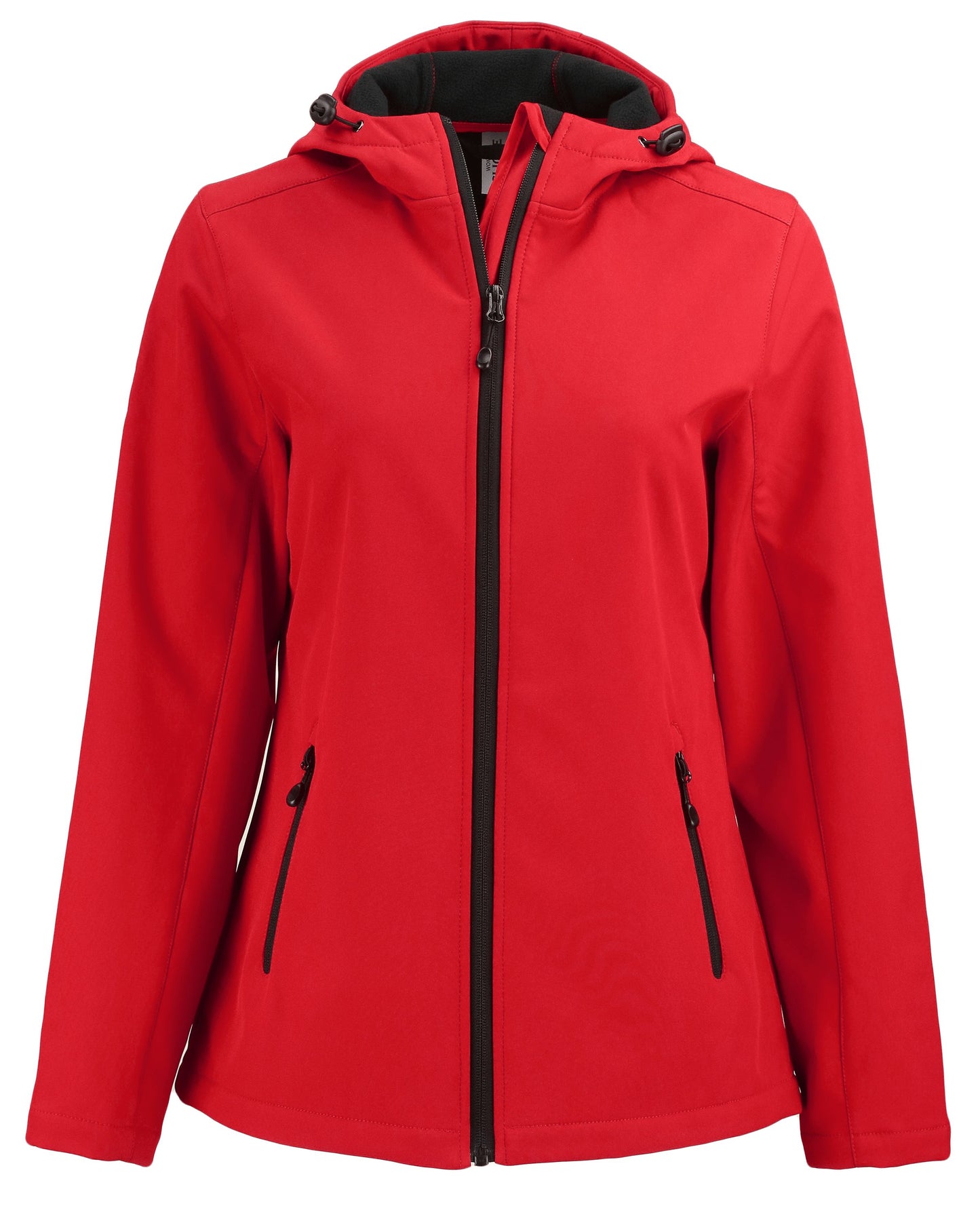Clique Tempo Recycled Stretch Softshell Womens Full Zip Hooded Jacket