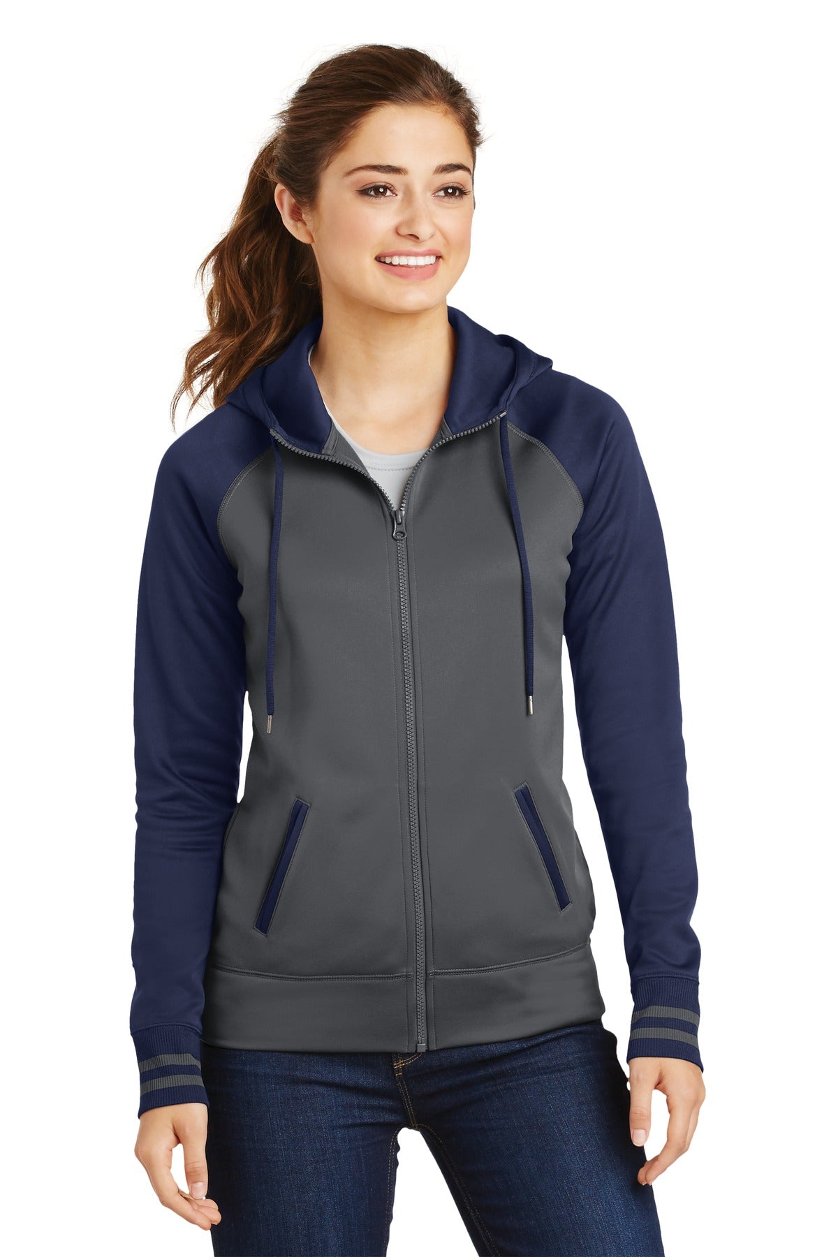 Sport-Tek? Women's Sport-Wick? Varsity Fleece Full-Zip