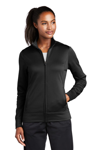 Sport-Tek? Women's Sport-Wick? Fleece Full-Zip Jacket.