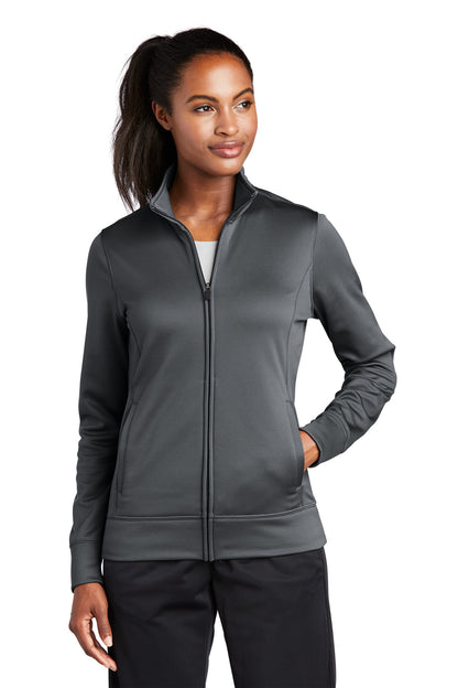 Sport-Tek? Women's Sport-Wick? Fleece Full-Zip Jacket.