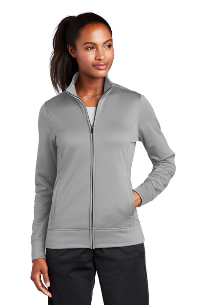Sport-Tek? Women's Sport-Wick? Fleece Full-Zip Jacket.