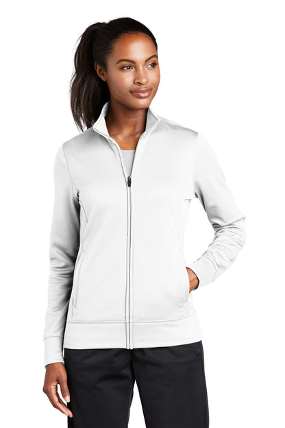 Sport-Tek? Women's Sport-Wick? Fleece Full-Zip Jacket.