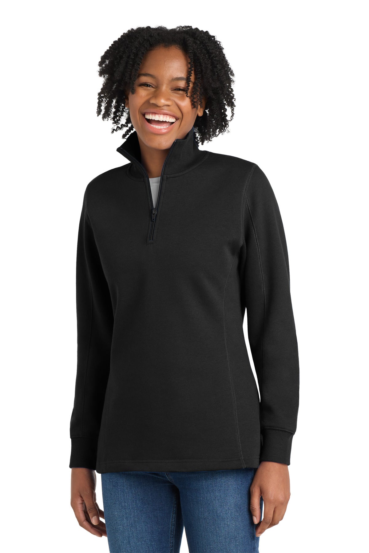 Sport-Tek® Women's 1/4-Zip Sweatshirt