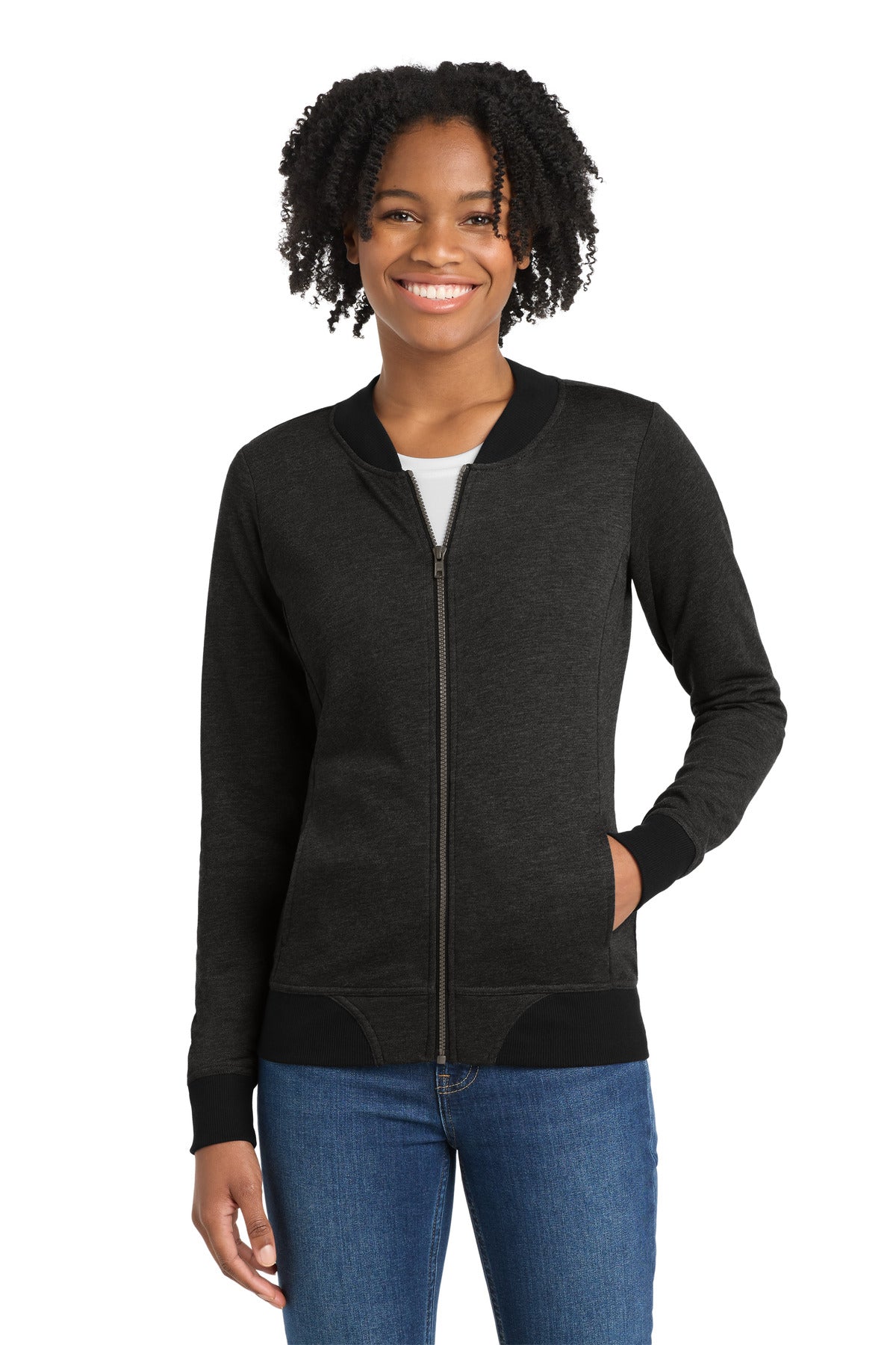 Sport-Tek ® Women's Lightweight French Terry Bomber