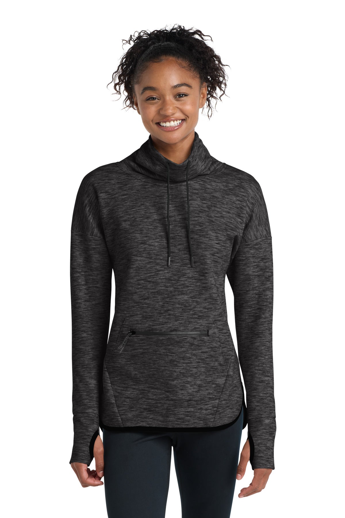 Sport-Tek® Women's Triumph Cowl Neck Pullover