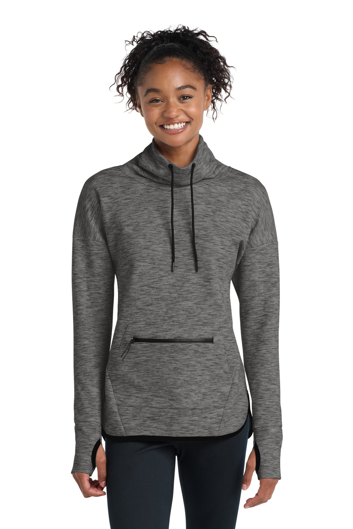 Sport-Tek® Women's Triumph Cowl Neck Pullover