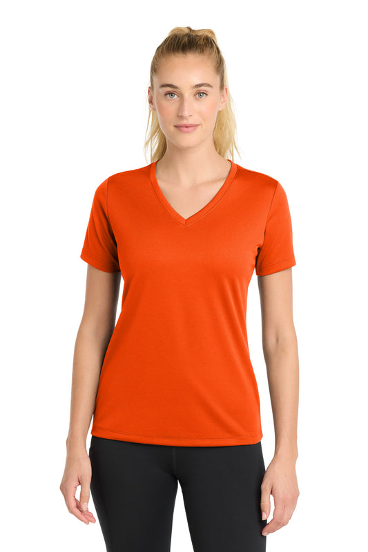 Sport-Tek® Women's PosiCharge® RacerMesh® V-Neck Tee