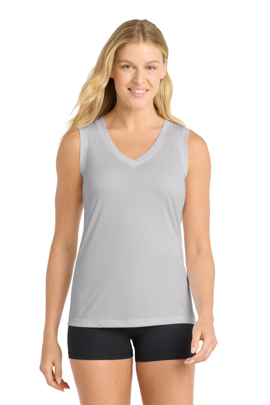 Sport-Tek® Women's Sleeveless PosiCharge® Competitor™ V-Neck Tee