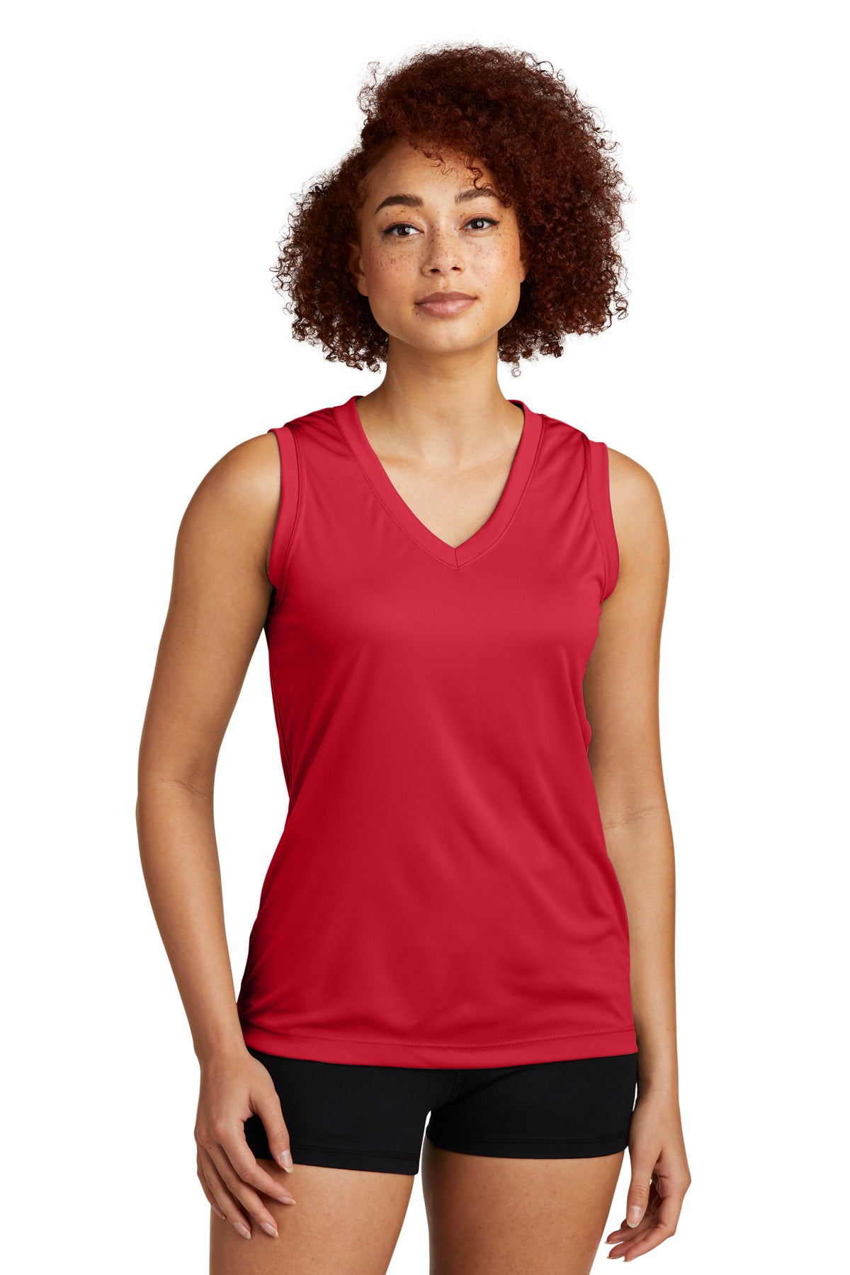 Sport-Tek? Women's Sleeveless PosiCharge? Competitor? V-Neck LST352