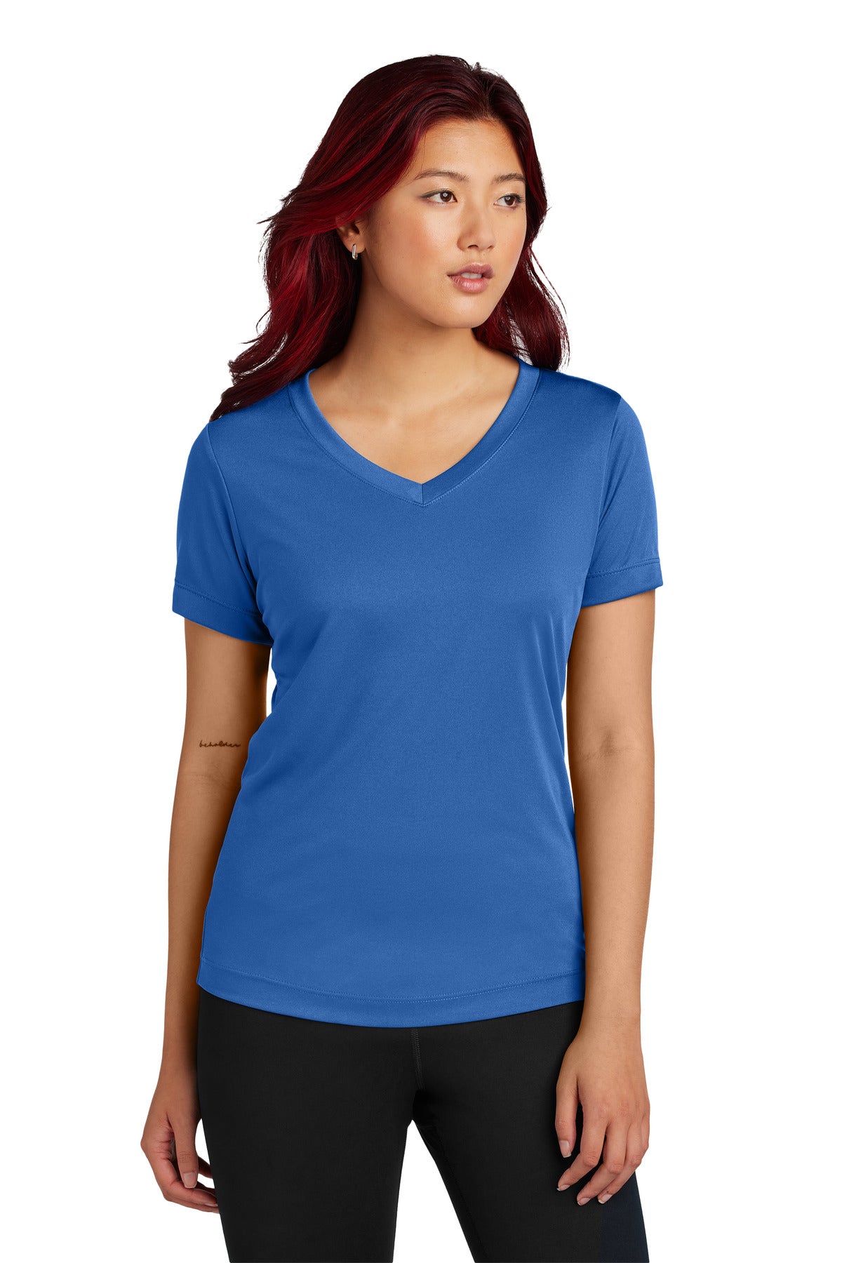 Sport-Tek? Women's PosiCharge? Competitor? V-Neck Tee.
