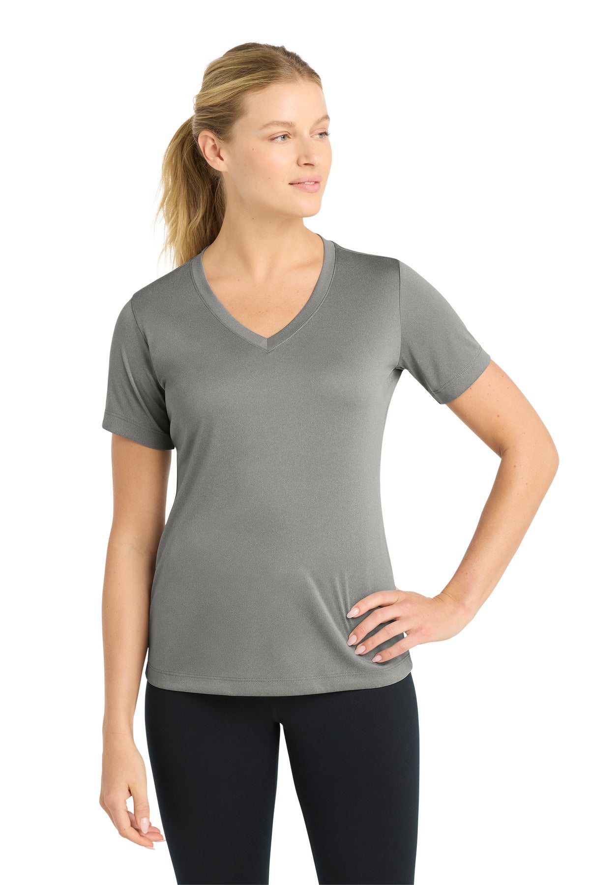 Sport-Tek® Women's PosiCharge® Competitor™ V-Neck Tee