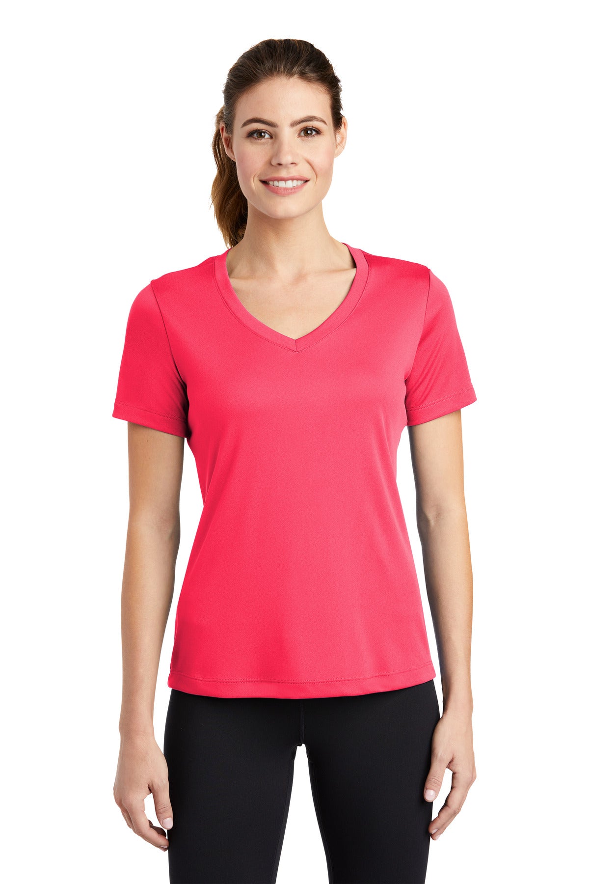 Sport-Tek? Women's PosiCharge? Competitor? V-Neck Tee.