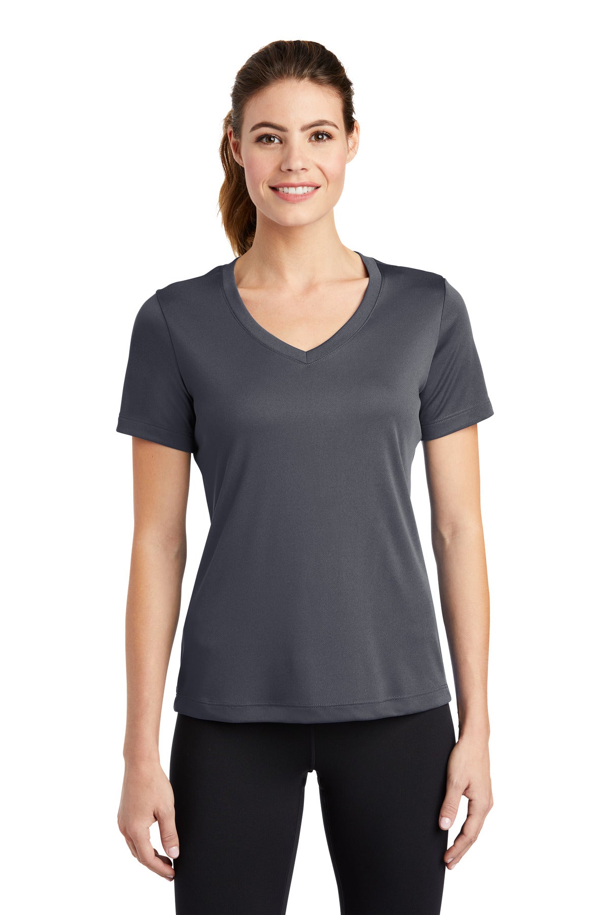 Sport-Tek? Women's PosiCharge? Competitor? V-Neck Tee.
