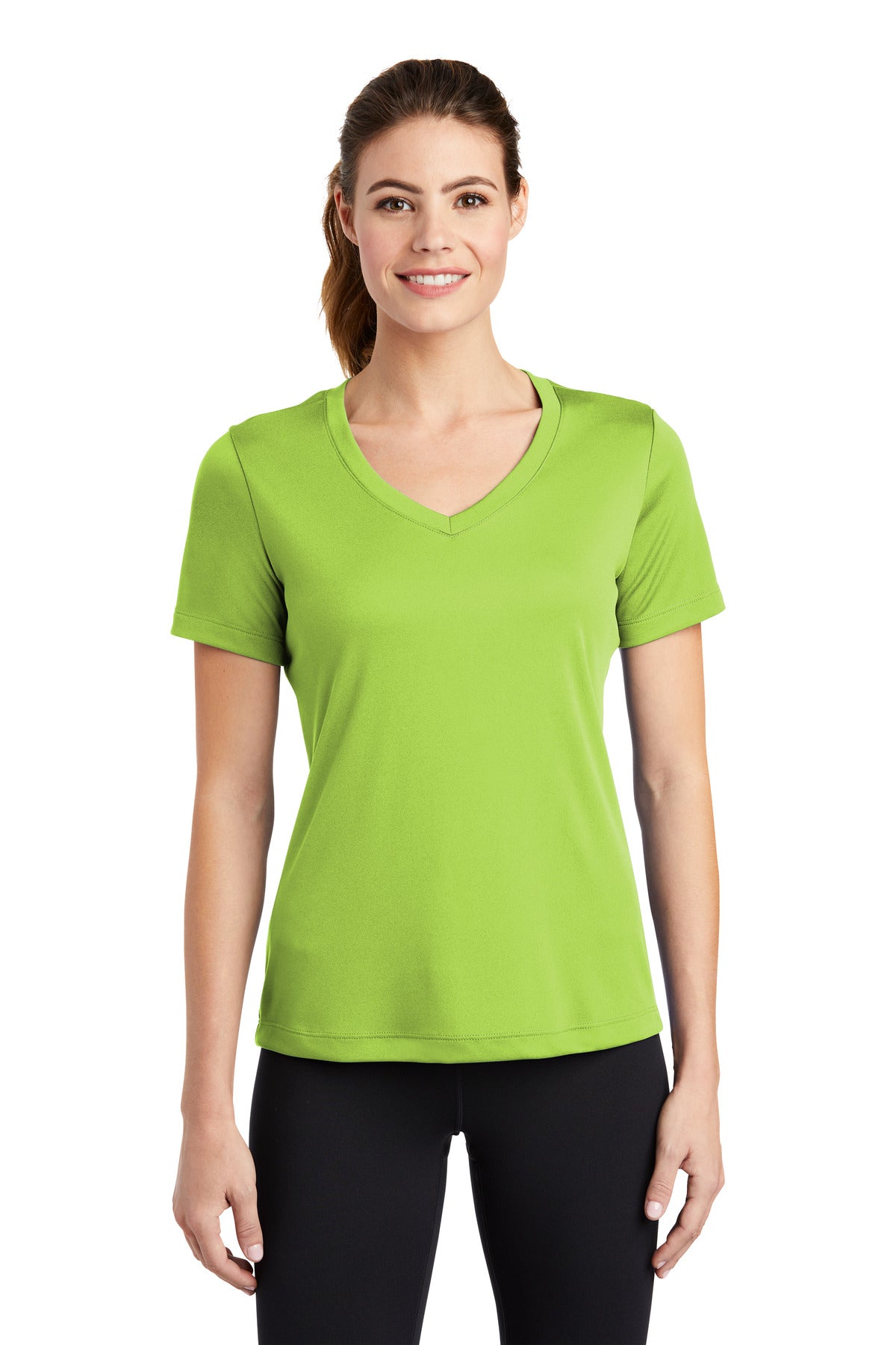 Sport-Tek? Women's PosiCharge? Competitor? V-Neck Tee.