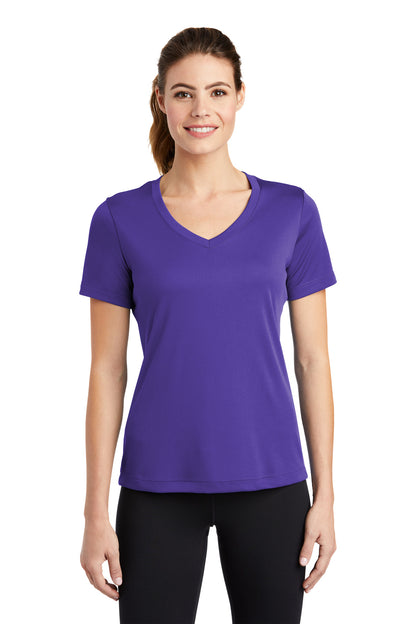 Sport-Tek? Women's PosiCharge? Competitor? V-Neck Tee.
