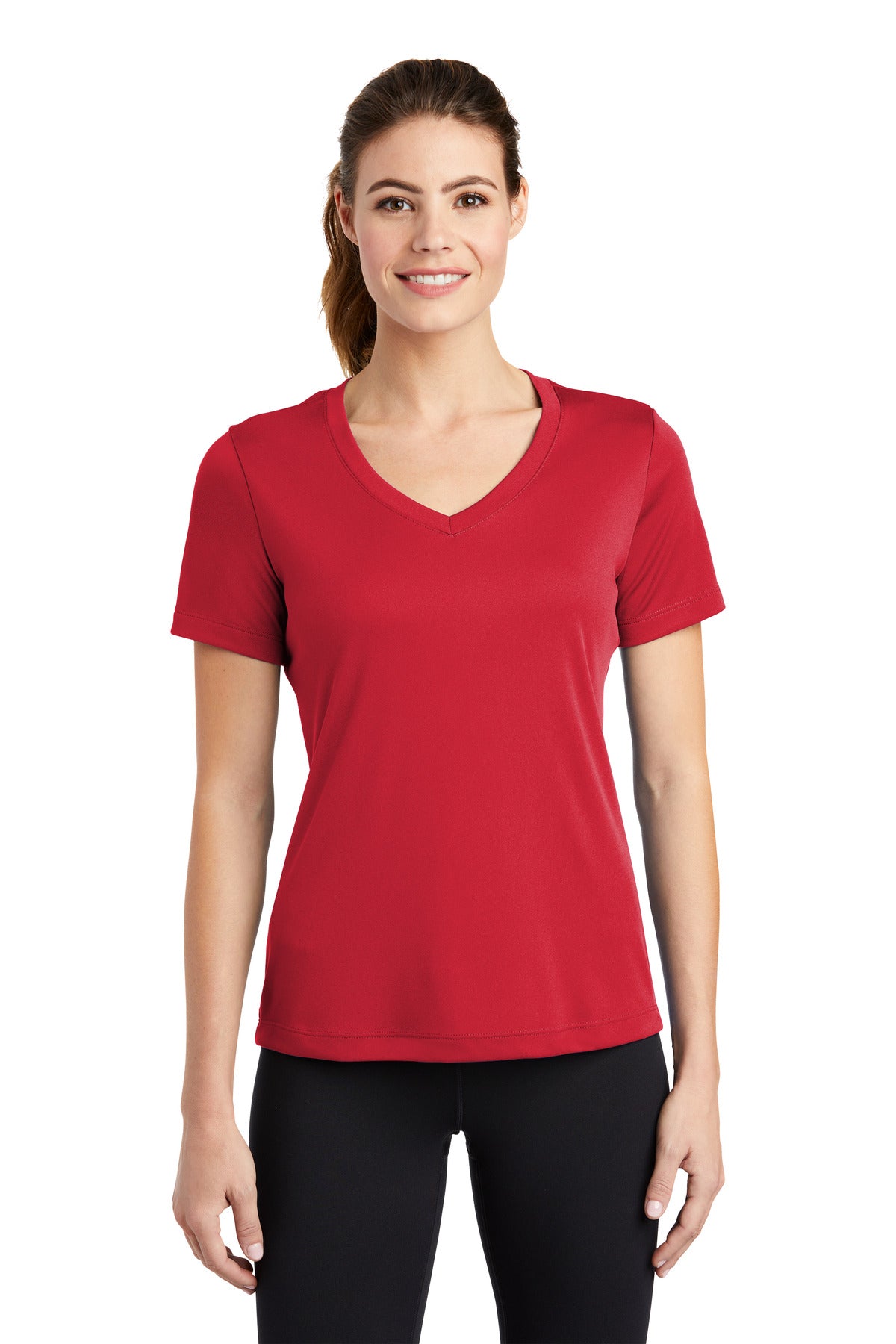 Sport-Tek? Women's PosiCharge? Competitor? V-Neck Tee.