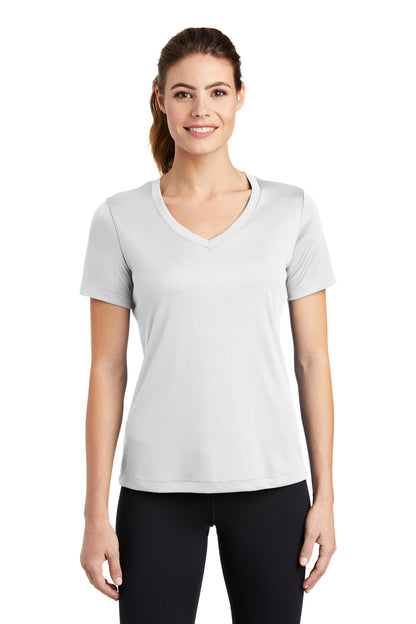 Sport-Tek? Women's PosiCharge? Competitor? V-Neck Tee.