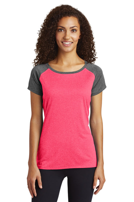Sport-Tek ? Women's Heather-On-Heather Contender ? Scoo