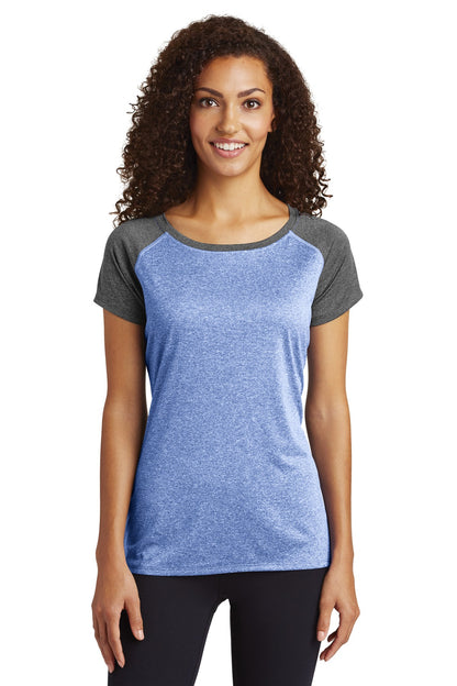 Sport-Tek ? Women's Heather-On-Heather Contender ? Scoo