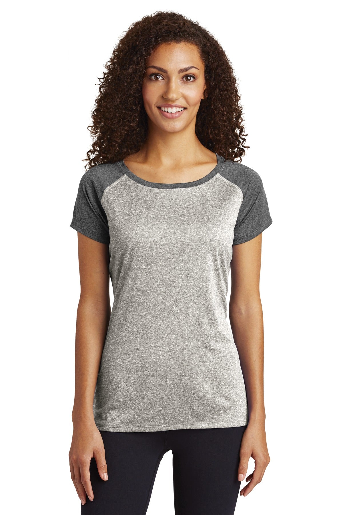 Sport-Tek ? Women's Heather-On-Heather Contender ? Scoo