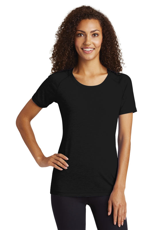 Sport-Tek ? Women's PosiCharge ? Tri-Blend Wicking Scoo