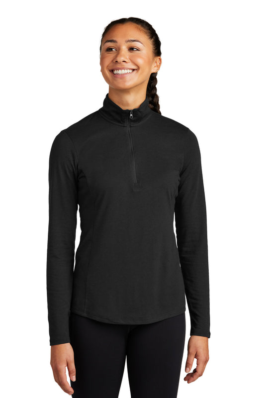 Sport-Tek ? Women's PosiCharge ? Tri-Blend Wicking 1/4-