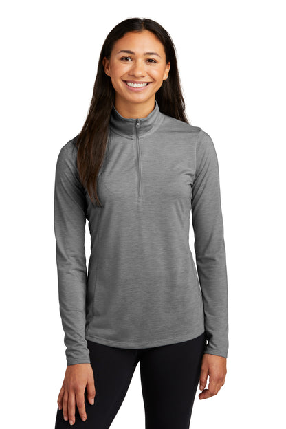 Sport-Tek ? Women's PosiCharge ? Tri-Blend Wicking 1/4-