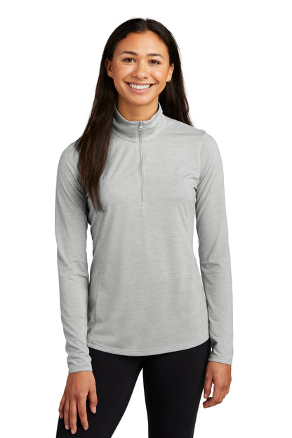 Sport-Tek ? Women's PosiCharge ? Tri-Blend Wicking 1/4-