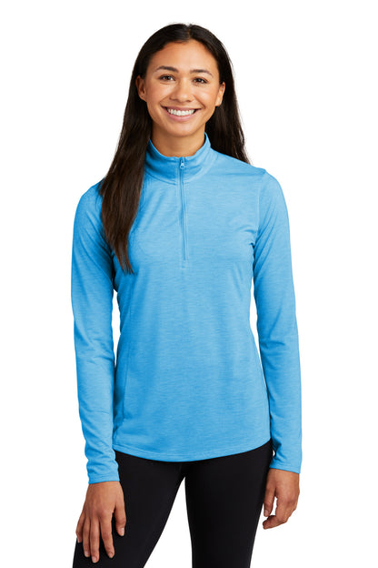 Sport-Tek ? Women's PosiCharge ? Tri-Blend Wicking 1/4-