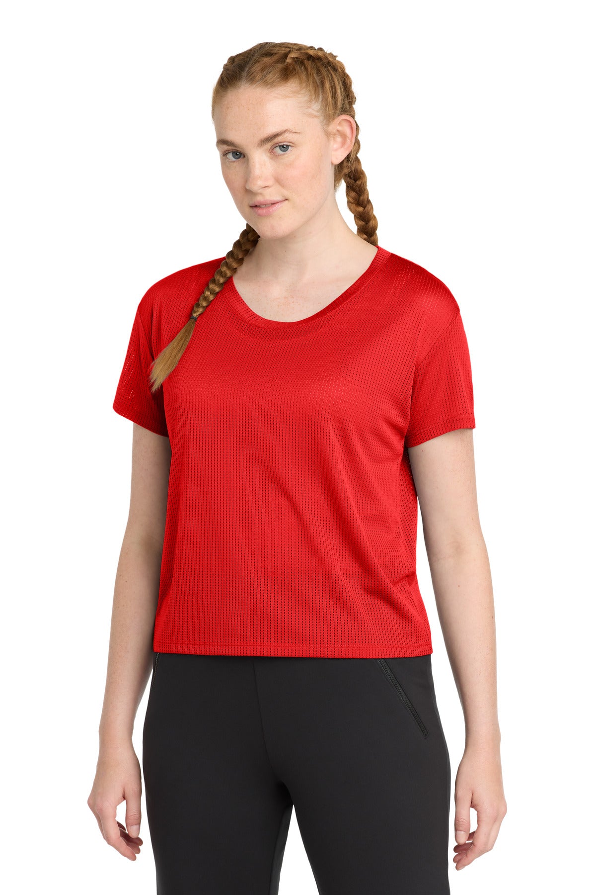 Sport-Tek ® Women's PosiCharge ® Draft Crop Tee