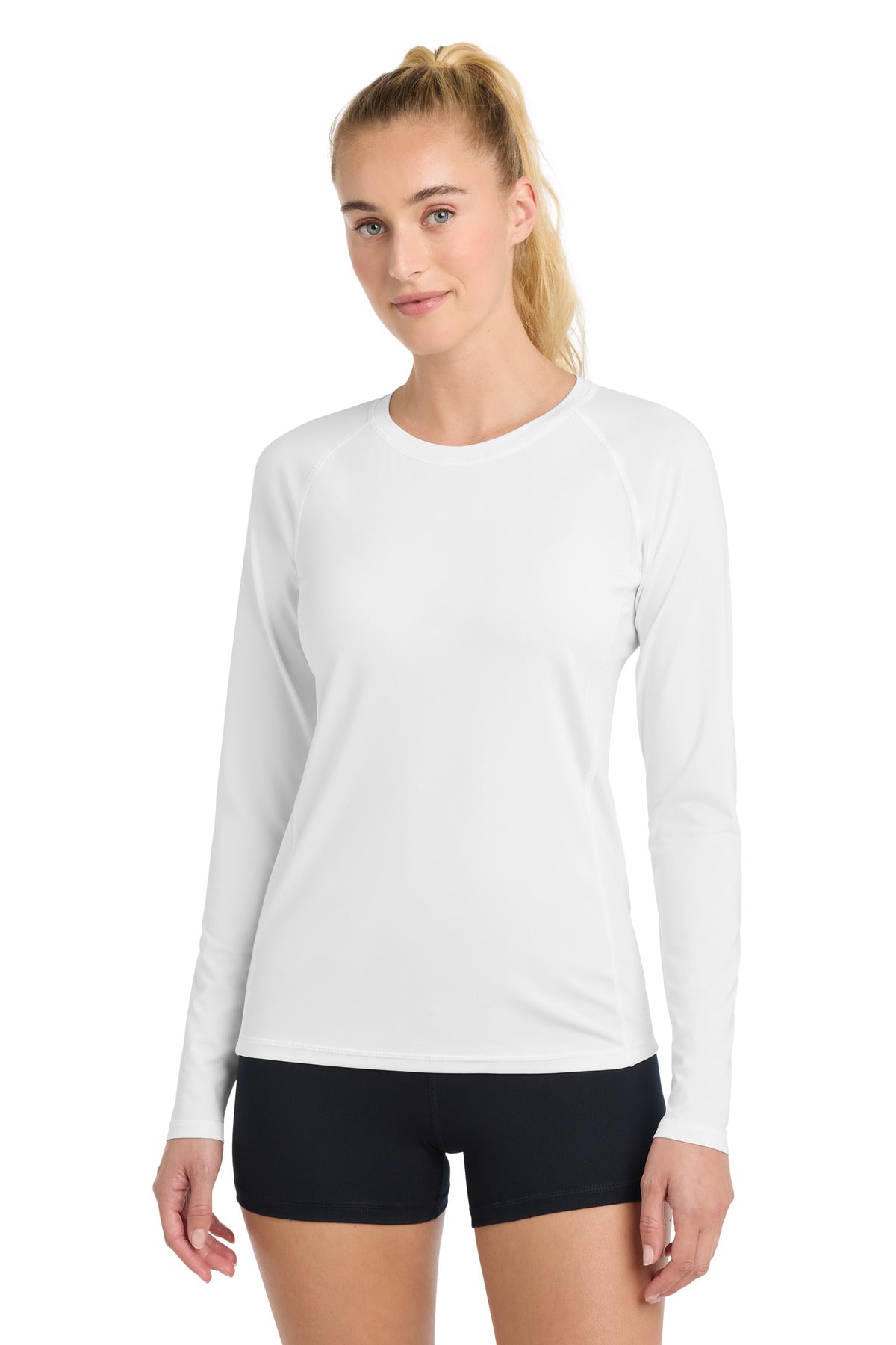 Sport-Tek ® Women's Long Sleeve Rashguard Tee