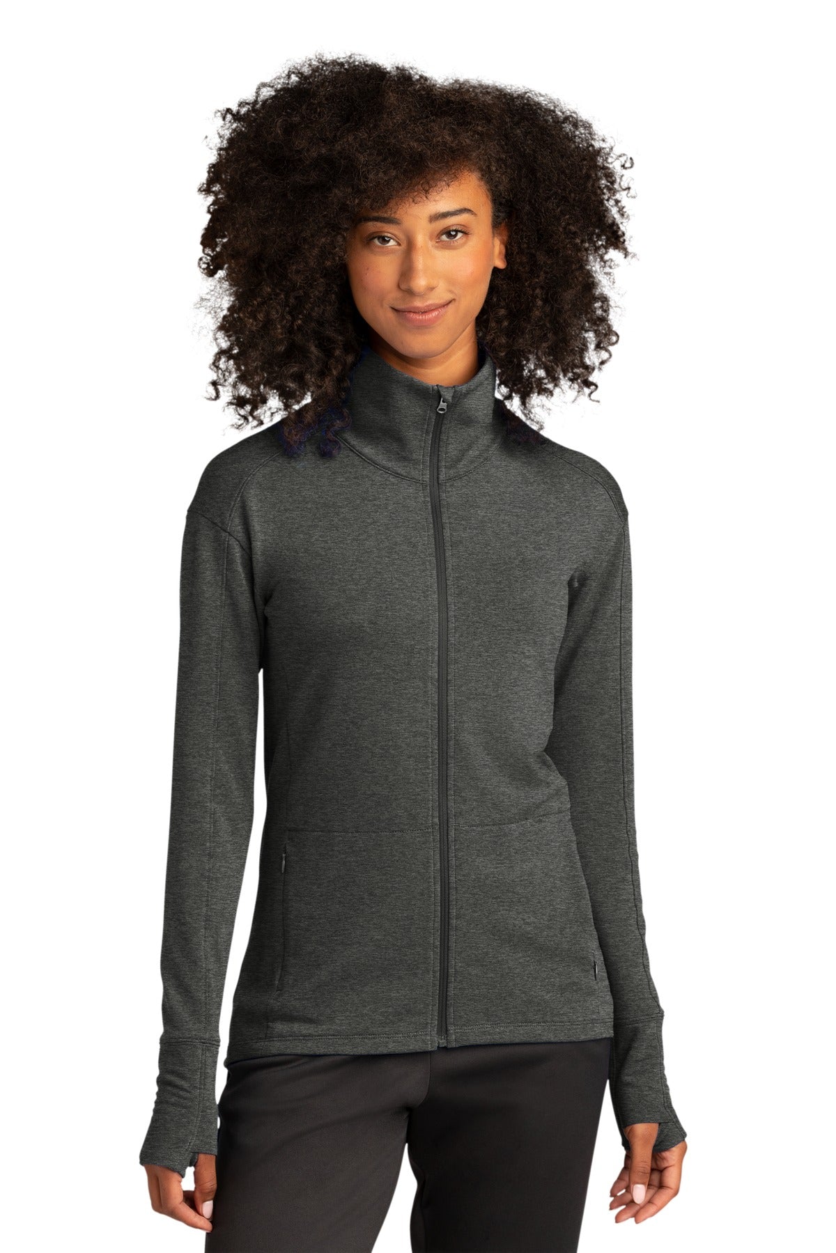Sport-Tek? Women's Sport-Wick? Flex Fleece Full-Zip. LS