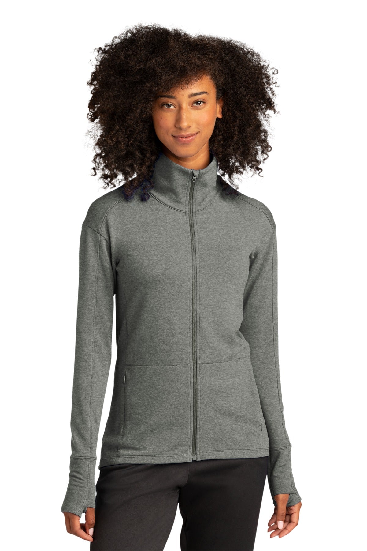 Sport-Tek? Women's Sport-Wick? Flex Fleece Full-Zip. LS