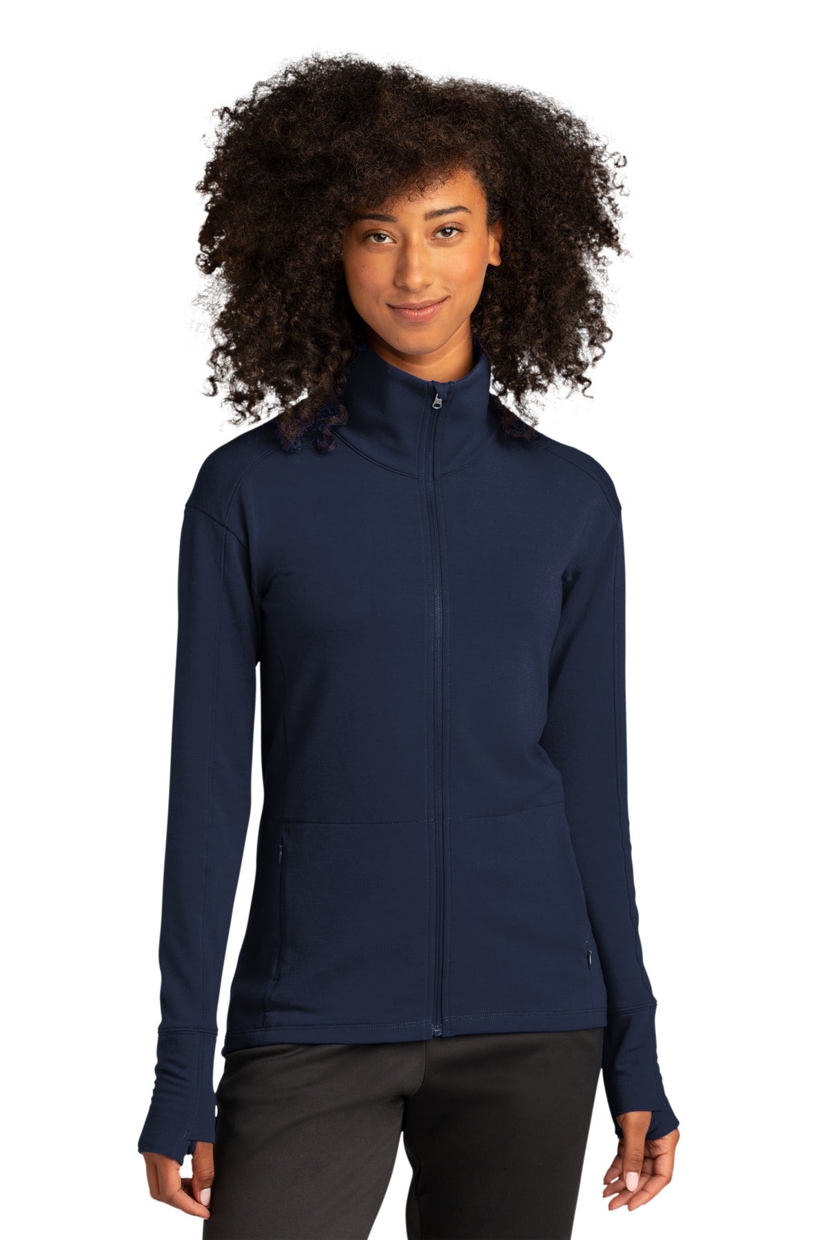 Sport-Tek? Women's Sport-Wick? Flex Fleece Full-Zip. LS