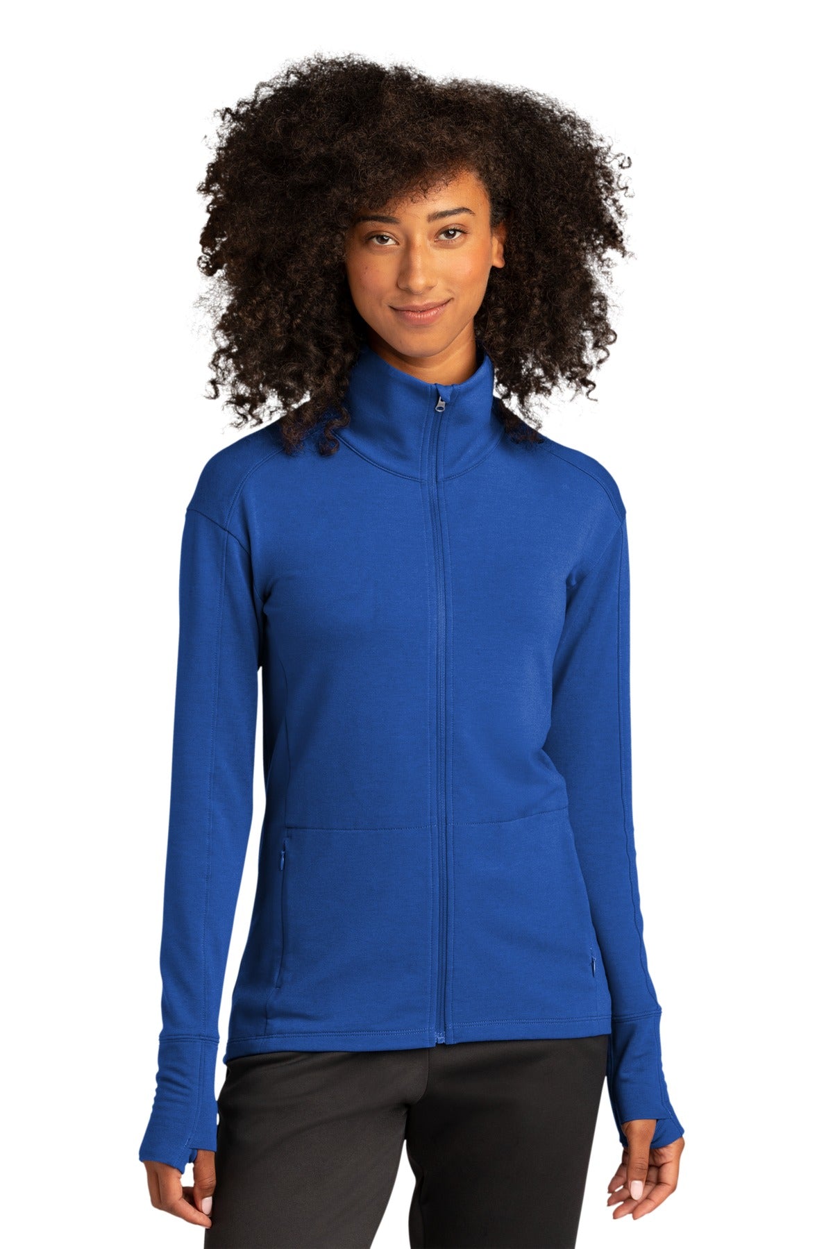 Sport-Tek? Women's Sport-Wick? Flex Fleece Full-Zip. LS