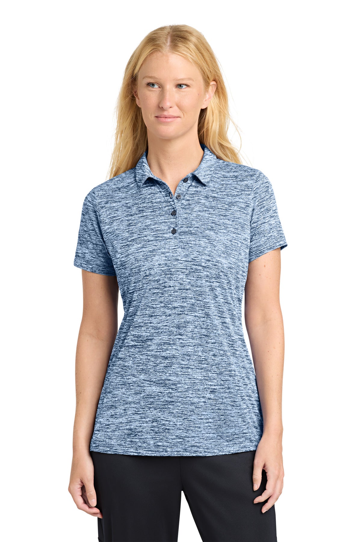 Sport-Tek ® Women's PosiCharge ® Electric Heather Polo