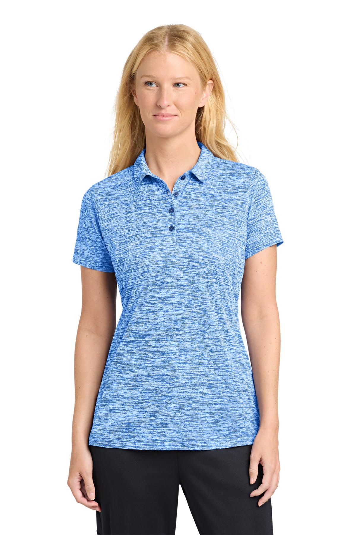 Sport-Tek ® Women's PosiCharge ® Electric Heather Polo