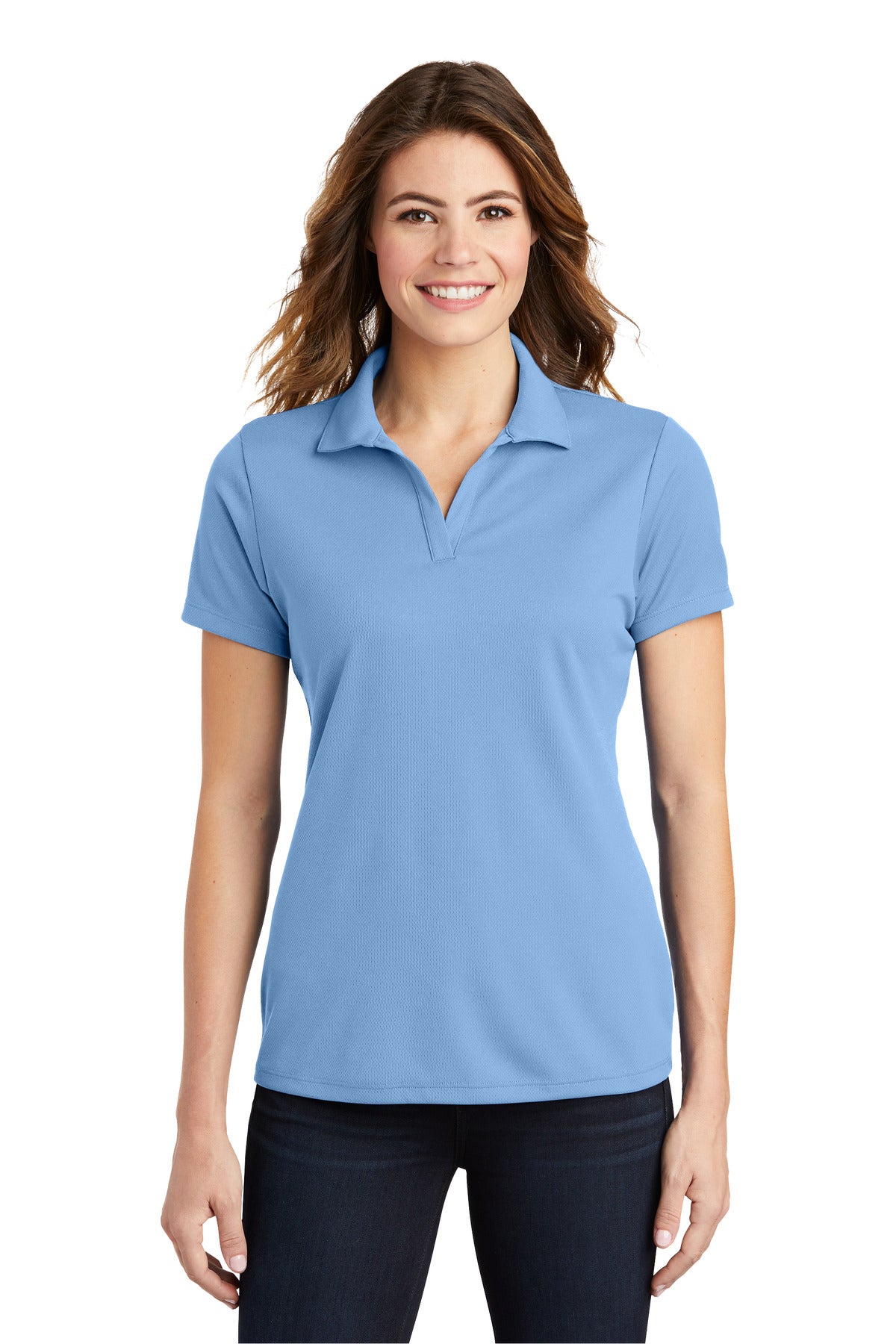 Sport-Tek? Women's PosiCharge? RacerMesh? Polo. LST640
