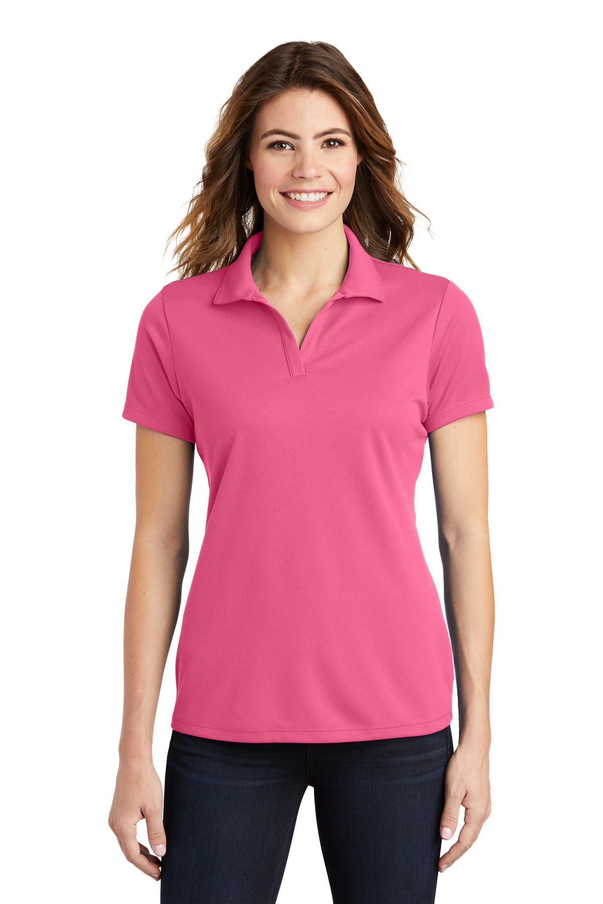 Sport-Tek? Women's PosiCharge? RacerMesh? Polo. LST640