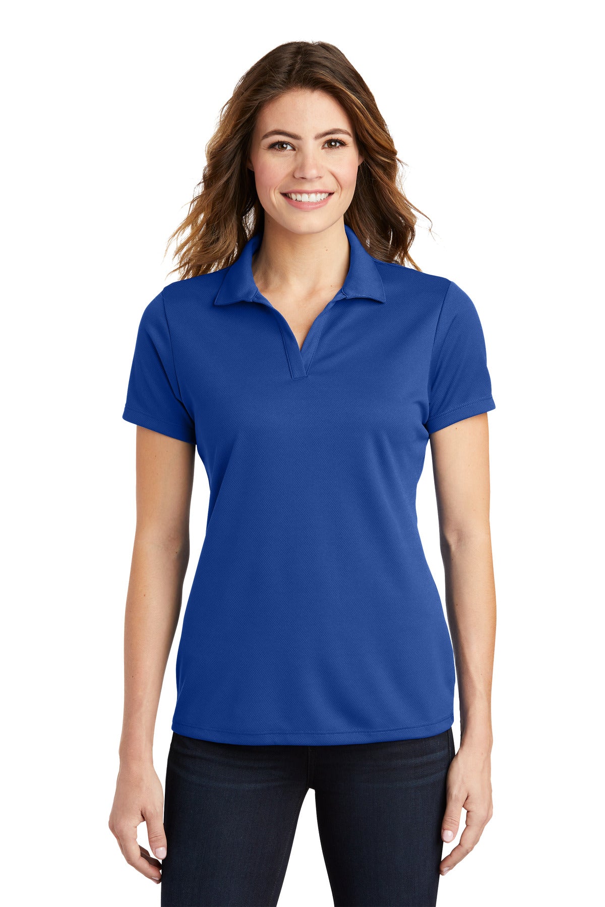 Sport-Tek? Women's PosiCharge? RacerMesh? Polo. LST640