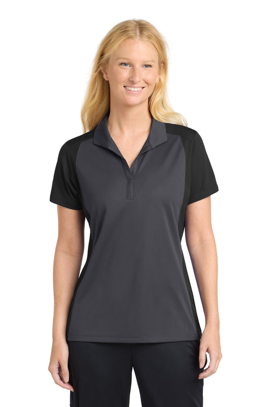 Sport-Tek® Women's Colorblock Micropique Sport-Wick® Polo