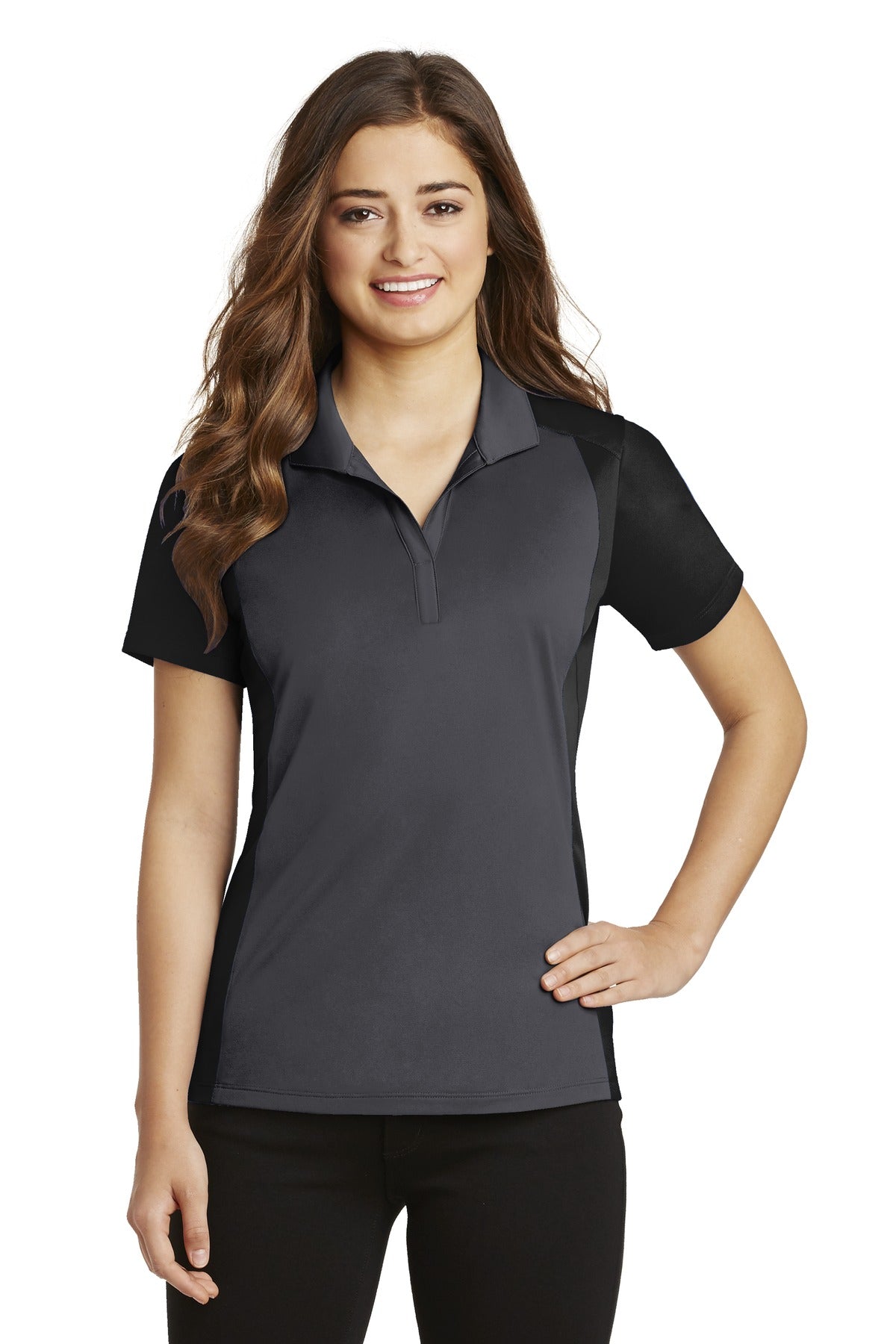 Sport-Tek? Women's Colorblock Micropique Sport-Wick? Po