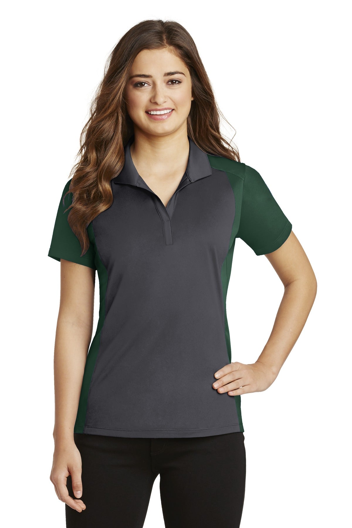 Sport-Tek? Women's Colorblock Micropique Sport-Wick? Po