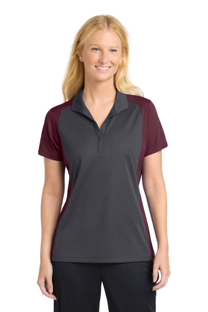 Sport-Tek® Women's Colorblock Micropique Sport-Wick® Polo