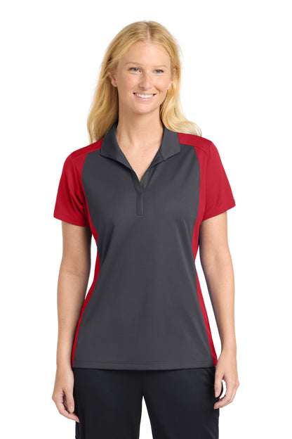 Sport-Tek® Women's Colorblock Micropique Sport-Wick® Polo