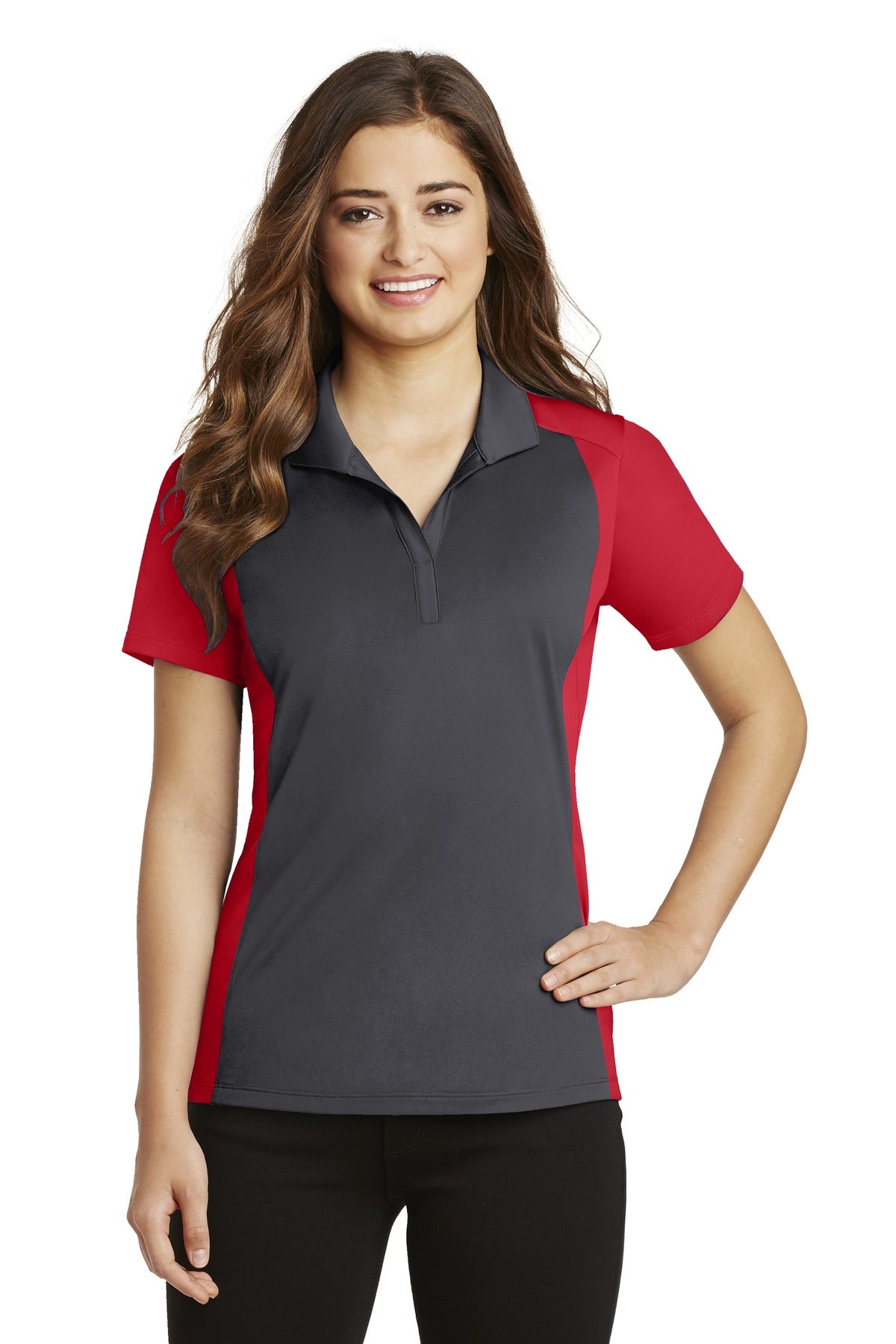 Sport-Tek? Women's Colorblock Micropique Sport-Wick? Po