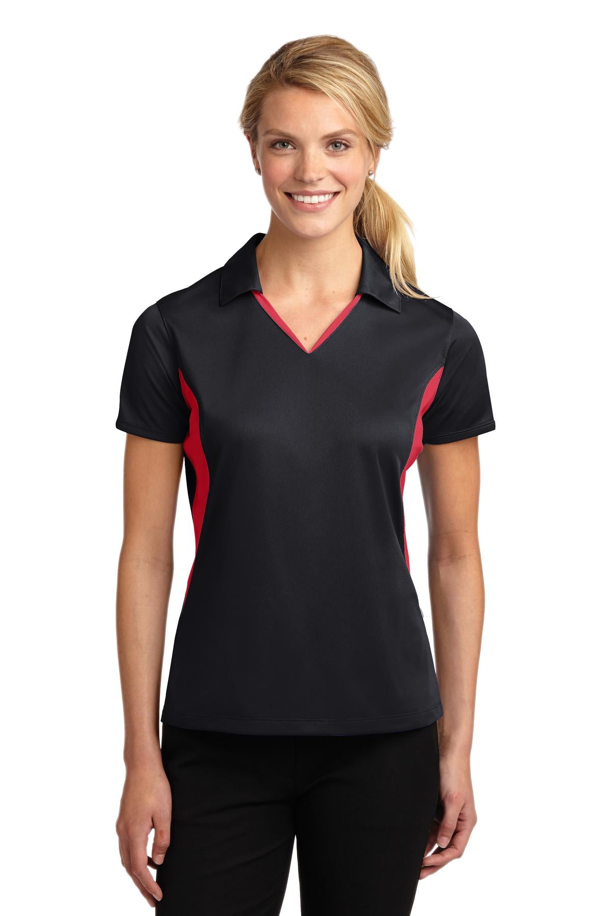 Sport-Tek? Women's Side Blocked Micropique Sport-Wick?