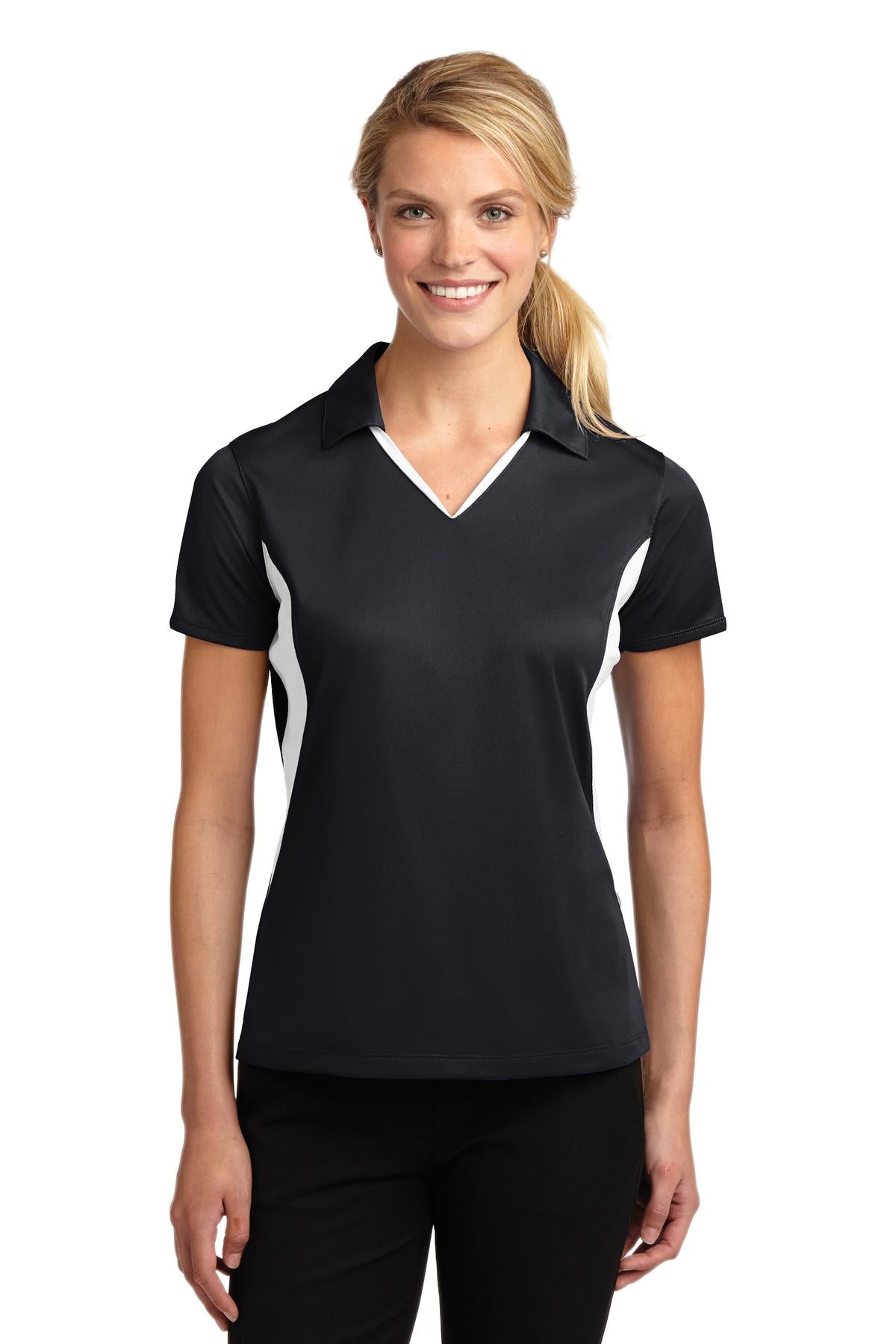 Sport-Tek? Women's Side Blocked Micropique Sport-Wick?