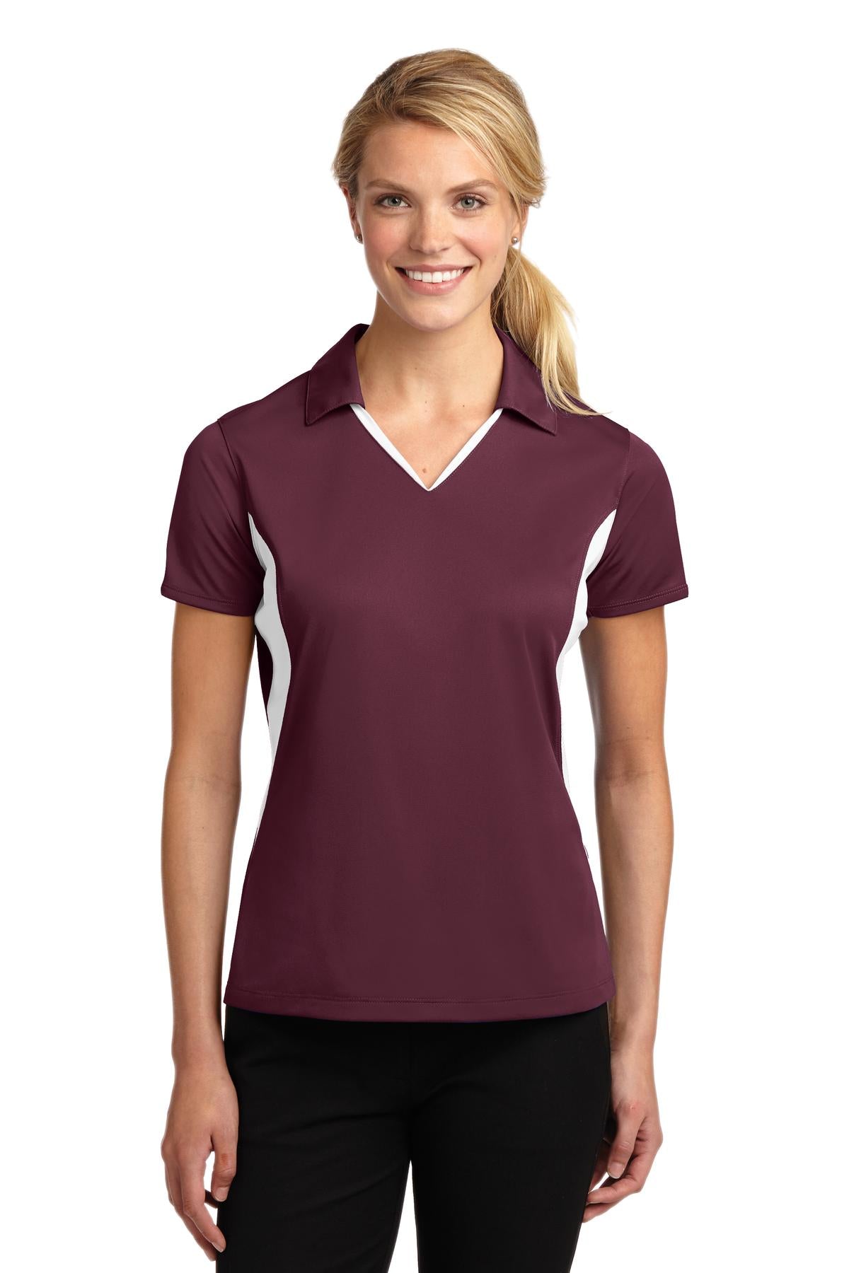 Sport-Tek? Women's Side Blocked Micropique Sport-Wick?
