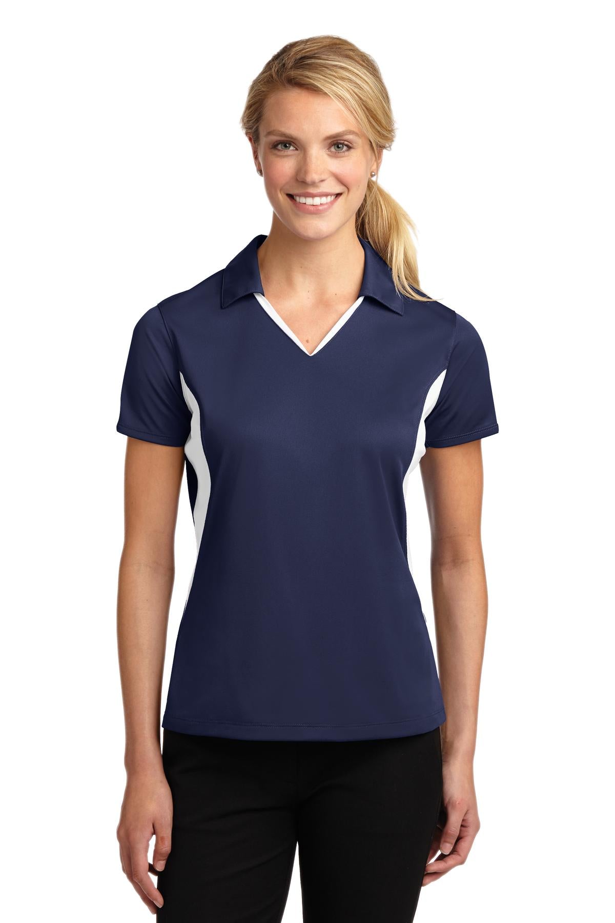 Sport-Tek? Women's Side Blocked Micropique Sport-Wick?